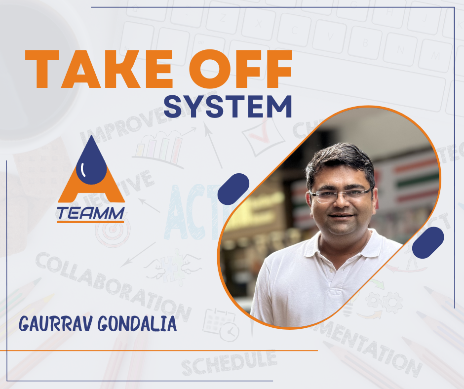Take off system in network marketing